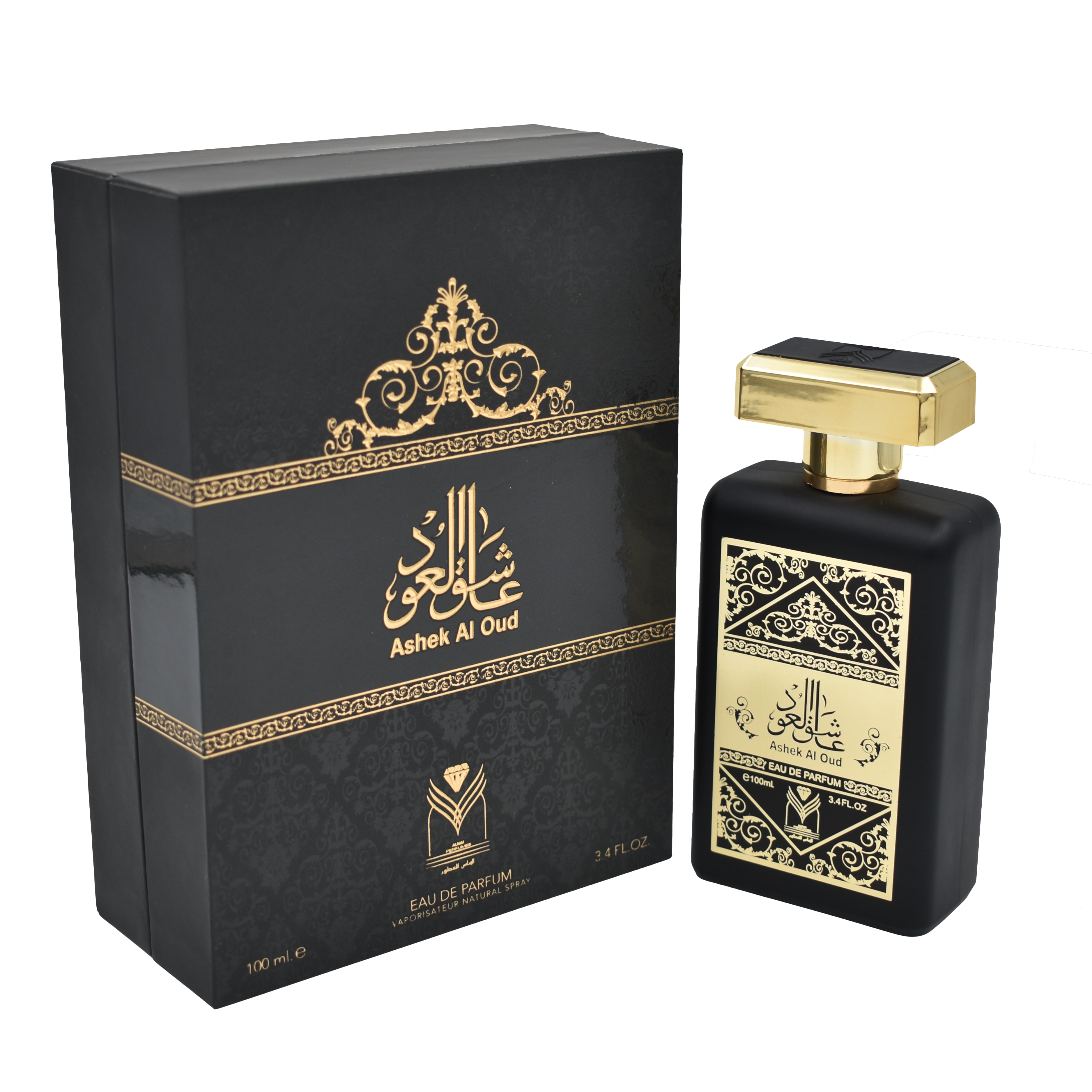 Ashek Al Oud perfume with box picture from Almas for Perfumes